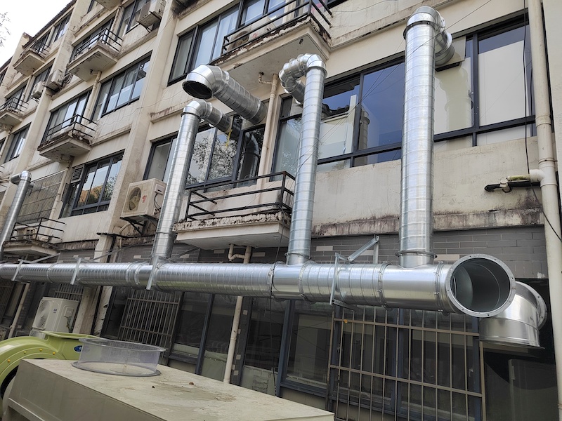 绍兴精工企业通风工程建设